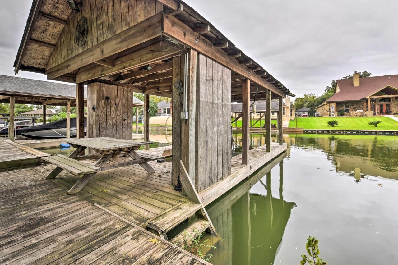 Quiet Lake Conroe Townhome With 2 Boat Slips! Willis Exteriér fotografie